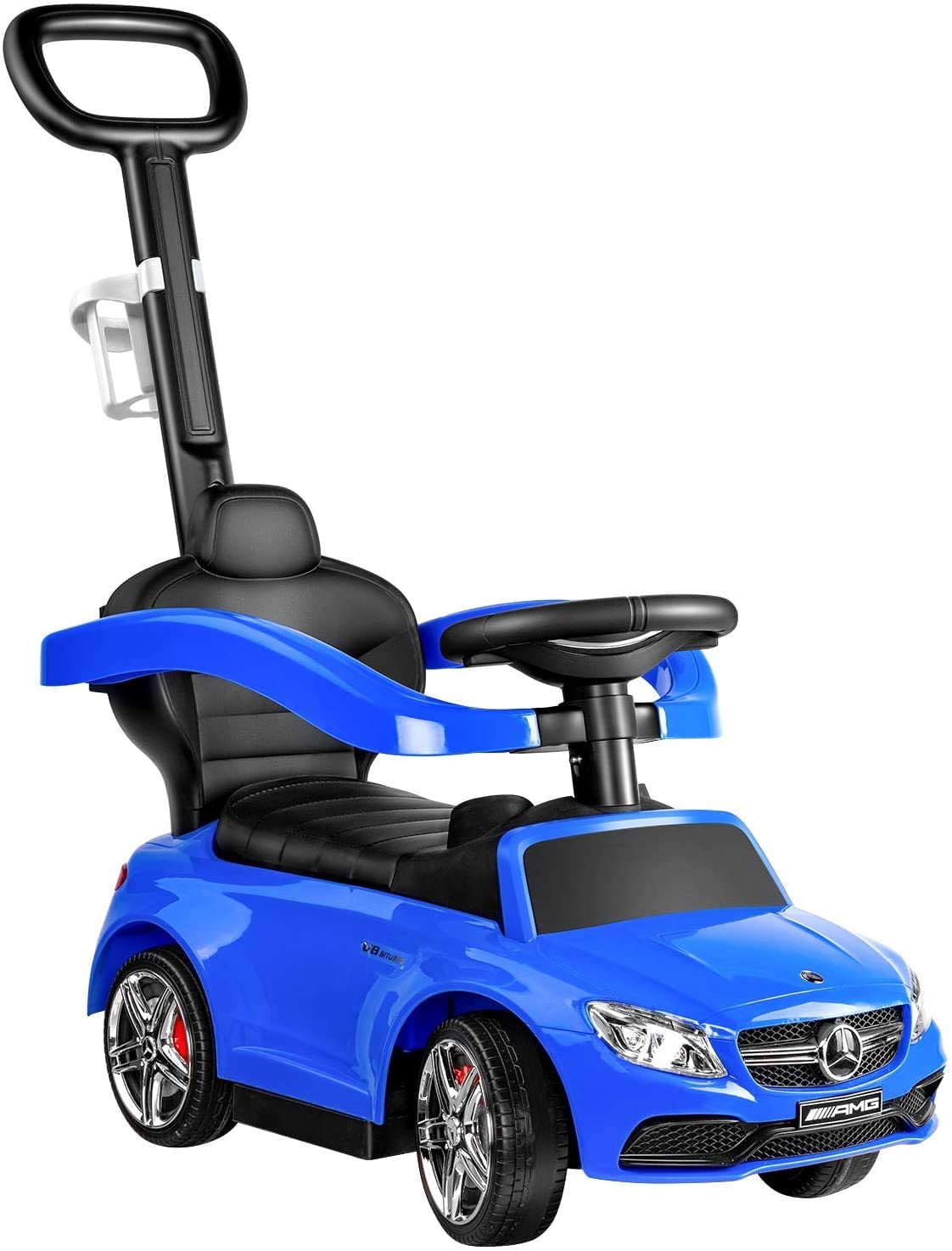 Gizcam Push Car for Baby Toddlers, 3 in 1 Sliding Walking Car with Cup