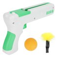 thumbnail image 4 of Cat Rebound Teaser Gun Puzzle Interactive Toy Plastic with Funny Feather Stick and Ball Green, 4 of 6