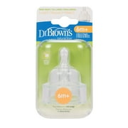 Dr. Brown's Natural Flow Level 3 Wide Neck Nipple (8)
