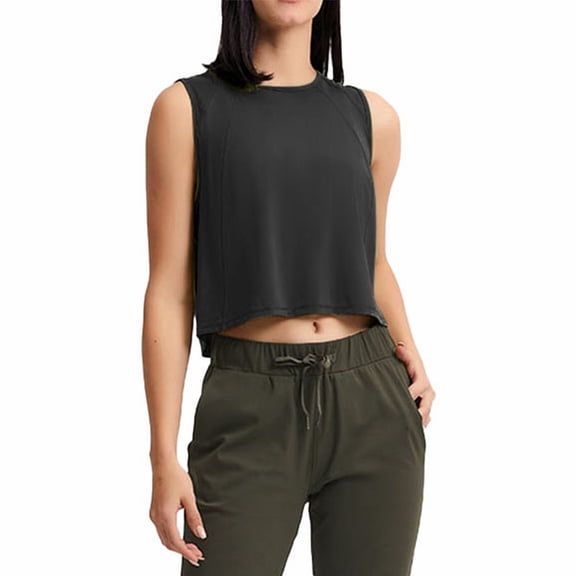 Vedolay Summer Tops For Women Tank Tops for Women V Neck Silk Summer Satin Sleeveless Blouse Basic Camisole Shirts,Black S