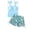 Z01-Light Blue, variant on Zshosam Swimsuits for Girls Toddler Baby Infant Swimsuit Girl Ruffles Bathing Suit Halter Top Bikini Baby Girls' Swimwear Size 6T 7T,(White 6-7 Years)