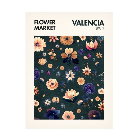 Trademark Fine Art Emel Tunaboylu Rectangle 4 Canvas Wall Art