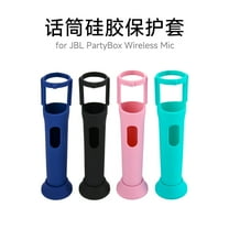 LOLIPPYY Silicone Microphone Case: Wireless Mic Protection - Anti-Drop & Anti-Shock for KTV Stage Decorations - Microphone Sleeve Compatible for JBL