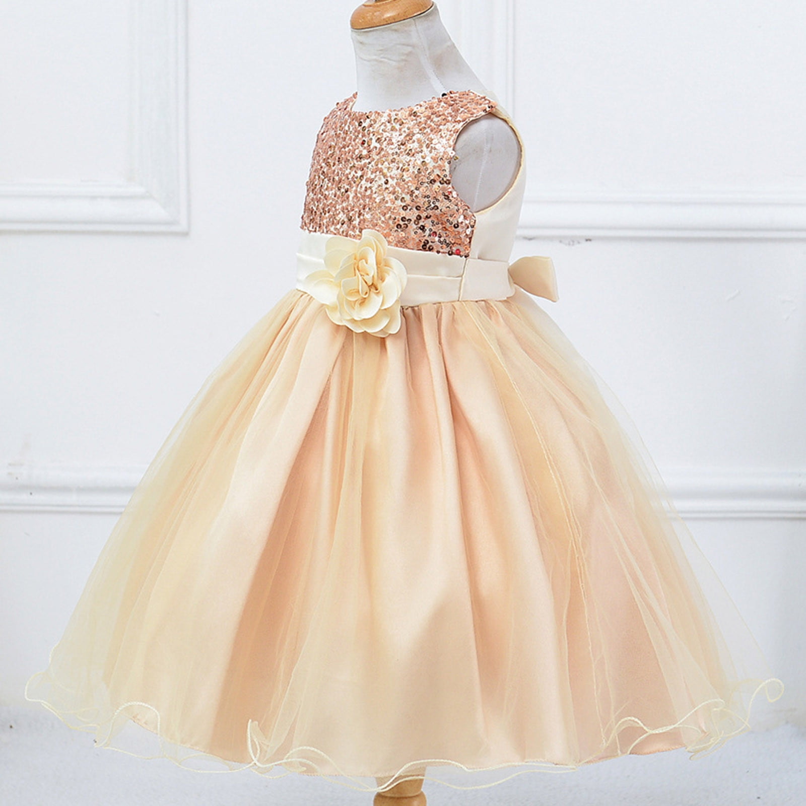 KI-8jcuD Girl Dresses Kids Toddler Baby Girls Spring Summer