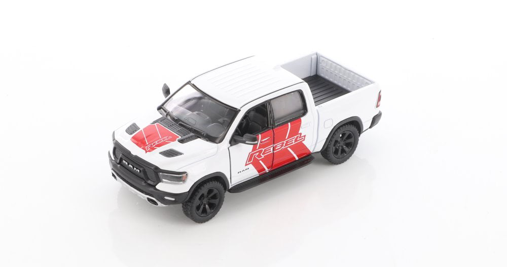 1/46 Scale White 5" Die-cast: 2019 RAM 1500 Pickup Truck Details about    5413 