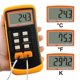 thumbnail image 4 of Type K Thermometer With 1300c Thermocouple Sensor (c,f And K With 4 Thermocouples, 4 of 5