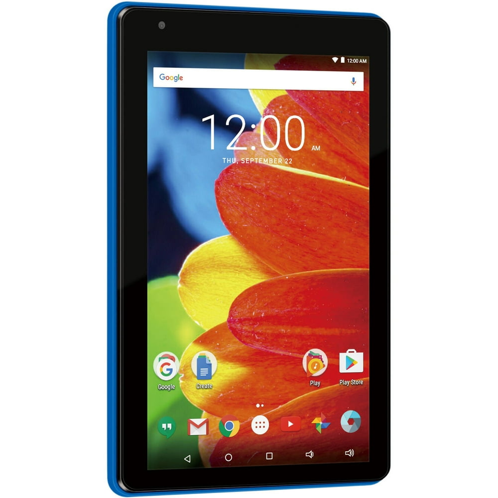 RCA Voyager 7" 16GB Tablet Android OS Blue RCT6873W42