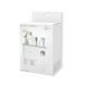 thumbnail image 3 of Porta Cepillos Dentales xtellar color blanco Pared Con Dispensador De Pasta, 3 of 4