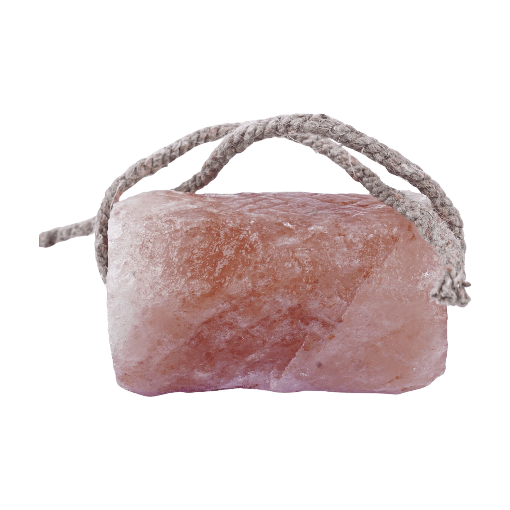 Zestiq Foods Himalayan Rock Salt Lick with Rope for Horses, Deer & Livestock – 100% Natural Mineral Salt Block, Long-Lasting, 3–5 lb Each, 3-Pack