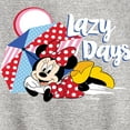 thumbnail image 3 of Disney - Minnie Mouse - Beach Day, Lazy Days - Youth Crewneck Fleece Sweatshirt, 3 of 5