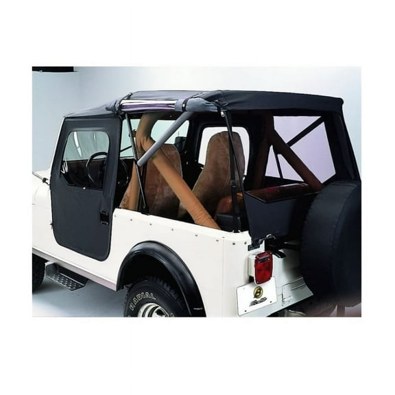 Bestop Tigertop with Clear Windows and One-Piece Doors (Black) Fits select: 1979-1980 AMERICAN MOTORS JEEP, 1978 JEEP JEEP