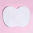 thumbnail image 5 of Silicone Makeup Brush Cleaning Mat With Suction Cup - Odorless, Easy-To-Clean Beauty Tool Accessory, 5 of 5