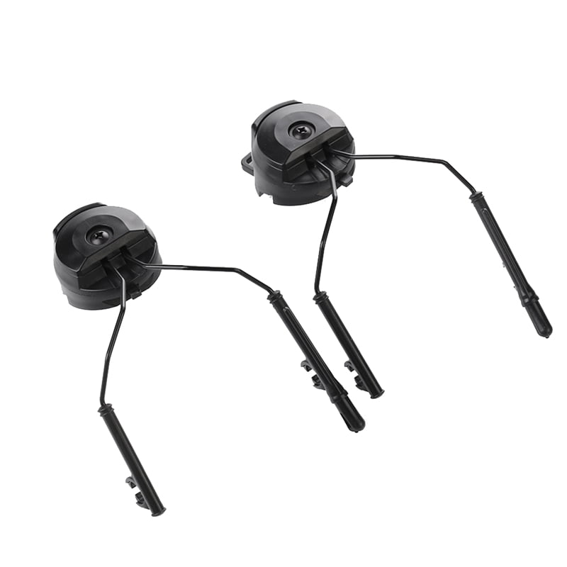 Helmet Fast Rail Mounts Headset Rail Adapter Headset Holder Set Helmet
