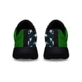 thumbnail image 4 of Irish Celtic Cross Saint Patrick's Day Irish By Blood American flag By Birth Patriot By Choice Shoes Sneakers Black Size 8, 4 of 7