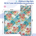thumbnail image 5 of Pioneer Flower Floral Print Pattern Toddler Nap Mats for Kids Preschool,Sleeping Mat Bag or Kids,Toddler Sleeping Bag,Toddler Nap Mat or Daycare, 5 of 6