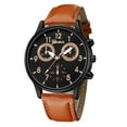 thumbnail image 1 of Reloj de pulsera de cuarzo con caja de aleación de tres ojos para hombre Reloj de hombre de negocios Wmkox8yii  gfajkfgbkjabf1351, 1 of 1
