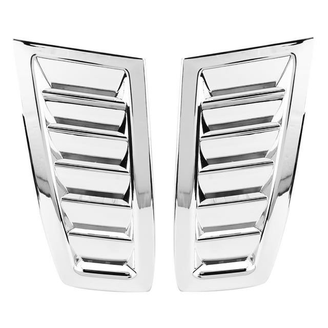 Bonnet Vent for RS MK2, Stylish & Durable, ABS Plastic, Glossy Black, OE Profile, Functional Design, Includes Cutting Template