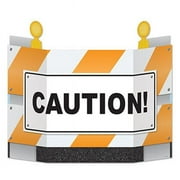 Beistle Construction Barricade Stand-Up- Pack Of 6