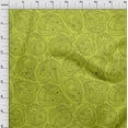 thumbnail image 4 of oneOone Rayon Lime Green Fabric Halloween Fabric For Sewing Printed Craft Fabric By The Yard 56 Inch Wide, 4 of 4