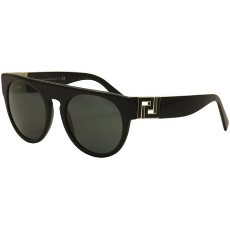 Versace Men's VE4333 VE/4333 GB187 Black/Gold Fashion Sunglasses 55mm