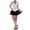 White, variant on lingerie for women elegant bustier corset top with structured and shimmering for wear and occasions