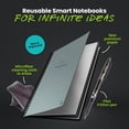 thumbnail image 3 of Cuaderno Reutilizable Rocketbook New Core Ejecutivo Gris, 3 of 8