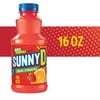 SUNNYD Orange Strawberry Juice Drink, 16 FL OZ Bottle