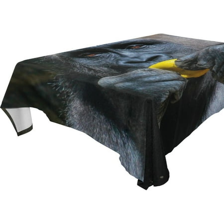 

POPCreation Gorilla In The Eating Tablecloth 60x84 inches