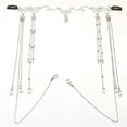 thumbnail image 5 of Racing Butterfly Crystal Bridal Alloy Metal Butterfly Tiara, Silver, 5 of 8