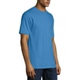 thumbnail image 3 of Hanes Men's and Big Men's Beefy-T Crew Neck Short Sleeve T-Shirt, Up To 6XL, 3 of 7