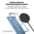 thumbnail image 4 of Swayvoo 25W Qi2.2 Fast Wireless Charging Pad, MagSafe-Compatible Magnetic Charger, iPhone 17 16 15 14 13 & AirPods, 30-Min Charge, USB-C Black, 4 of 9