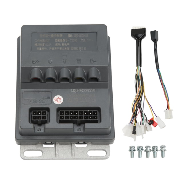 ECU Sine Wave Controller,EM25 72100 ECU Sine Electric Scooter Sine Wave Controller Electric Bike Sine Wave Controller Superior Craftsmanship