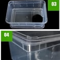 thumbnail image 4 of 2x caja de piel de de plástico cueva de de huevos de madriguera para de tortuga Fernando Tanque de reptiles, 4 of 8