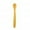 Yellow, variant on Sunjoy Tech Long-handled Food Silicone Spoon Baby Feeding Spoon Heat-resistant Soft Tip Infant Training Spoon for Kids