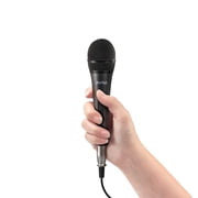 FIFINE K6 Wired Karaoke Microphone with 14.8ft Cable, Handheld Speaker Microphone with On/Off Switch, 6.35mm Jack, Dynamic Mic for Singing, Speech