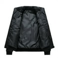 thumbnail image 4 of Vedolay Men's Jackets Open Front Fall Coat Work Men Winter Coat Black,M, 4 of 4