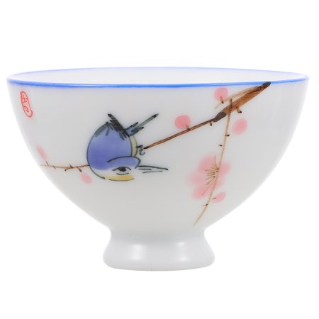 

1pc Hand-painted Exquisite Tea Cup Ceramic Teaware Delicate Single Tea Cup