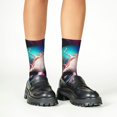 thumbnail image 4 of Honeii Modern Abstract Colorful Skull B Print Children's Colorful Socks,Unisex Kids and Toddlers' Cushioned Sock,Kids Athletic Crew Socks,for Everyday Wear and Sports, 4 of 5