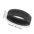 thumbnail image 2 of Diadema Deportiva para Correr, Absorbe la Humedad y Entrena en el Gimnasio (Gris), 2 of 4