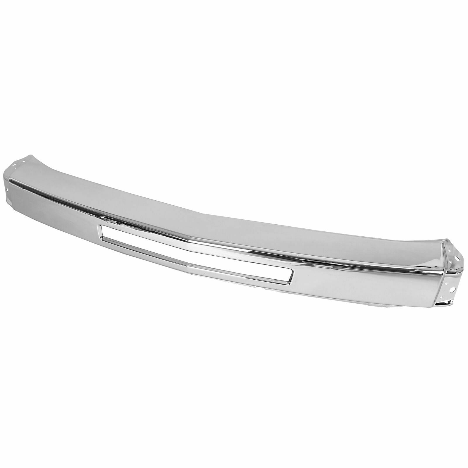 Chrome Steel Front Bumper Impact Face Bar For Silverado