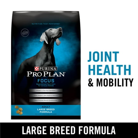 Purina Pro Plan High Protein Large Breed Dry Dog Food, FOCUS Large Breed Formula - 34 lb.