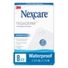 Nexcare Tegaderm Waterproof Dressing, Hospital Grade Bandages, 2 3/8" x 2 3/4", 8 Count
