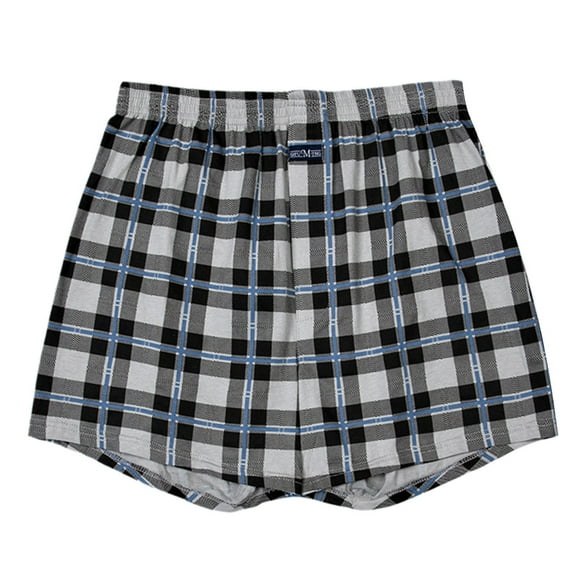 Loose Men's Boxers - Pure Cotton, High Waist, Four Seasons, Fashionable, Sizes M - XXXL