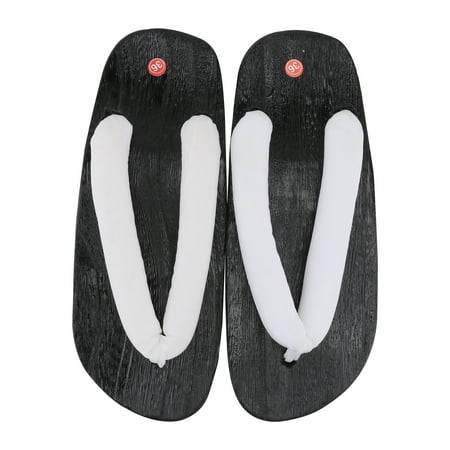 

1 Pair of Fashionable Clog Sandals Creative Male Sandals Japanese Style Footwear