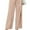 Pink, variant on Women's Pants Elegant Plain Straight Leg Dark Grey XS (2)