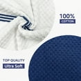 thumbnail image 5 of Homieway 6 Pack Kitchen Towels, 100% Cotton Dish Cloths, 15x25 Inch Ultra Soft Tea Towels, Super Absorbent Terry Dish Towels Rags for Kitchen, Navy, 5 of 8