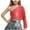 B-Red, variant on Zwiiyzr Girls One-Shoulder Sequins Dance Vest Long Sleeve Sparkle Crop Tops Performance Oufits for Kids 3-16 Years Silver