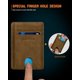 thumbnail image 3 of Tarjetero delgado de piel RFID con bolsillo frontal Wallet RUNBOX, 3 of 6