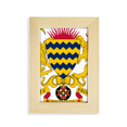 thumbnail image 1 of Chad National Emblem Country Desktop Display Photo Frame Picture Art Painting 5x7 inch, 1 of 3