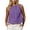 *Purple, variant on VBVC Women's Cotton Linen Crop Tank Tops , Ladies' Sleeveless Crew Neck Blouses , Casual Summer Basic Camis For Women,Army Green,S-2XL